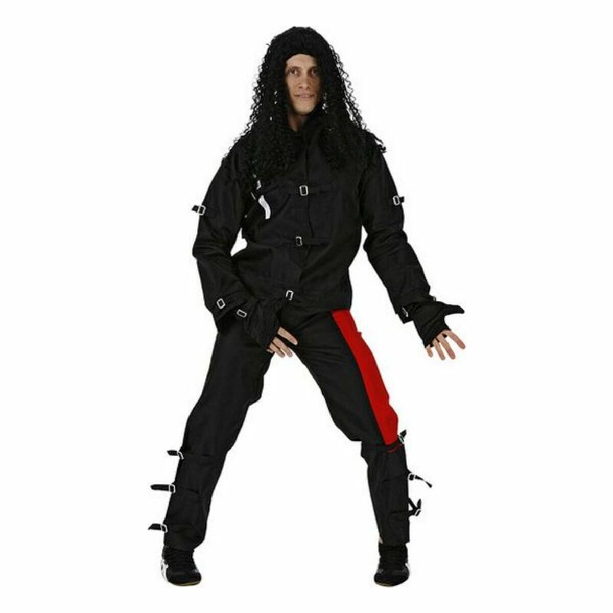 Costume for Adults 110866 Black (2 pcs) Pop Star M/L