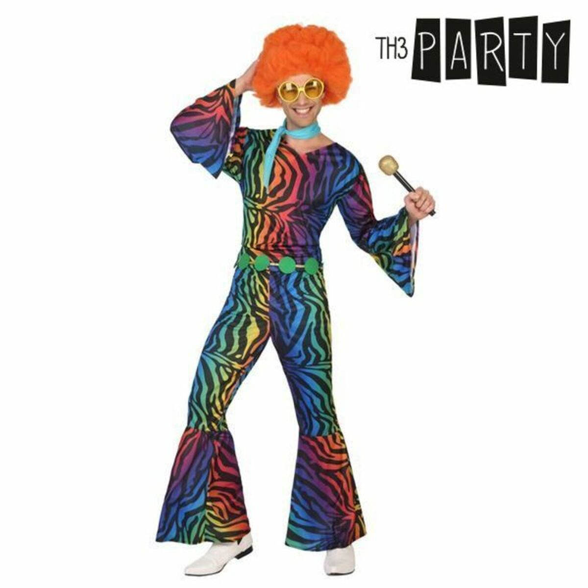 Costume for Adults Th3 Party Multicolour (3 Pieces) XS/S