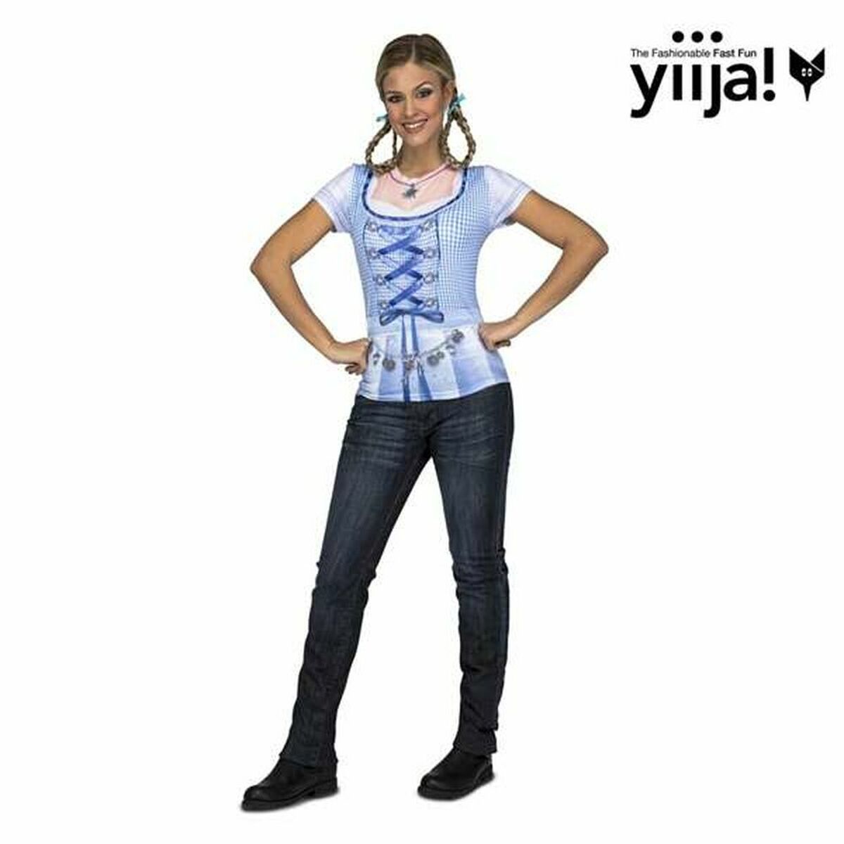 Costume for Adults My Other Me Oktoberfest Lady Blue L
