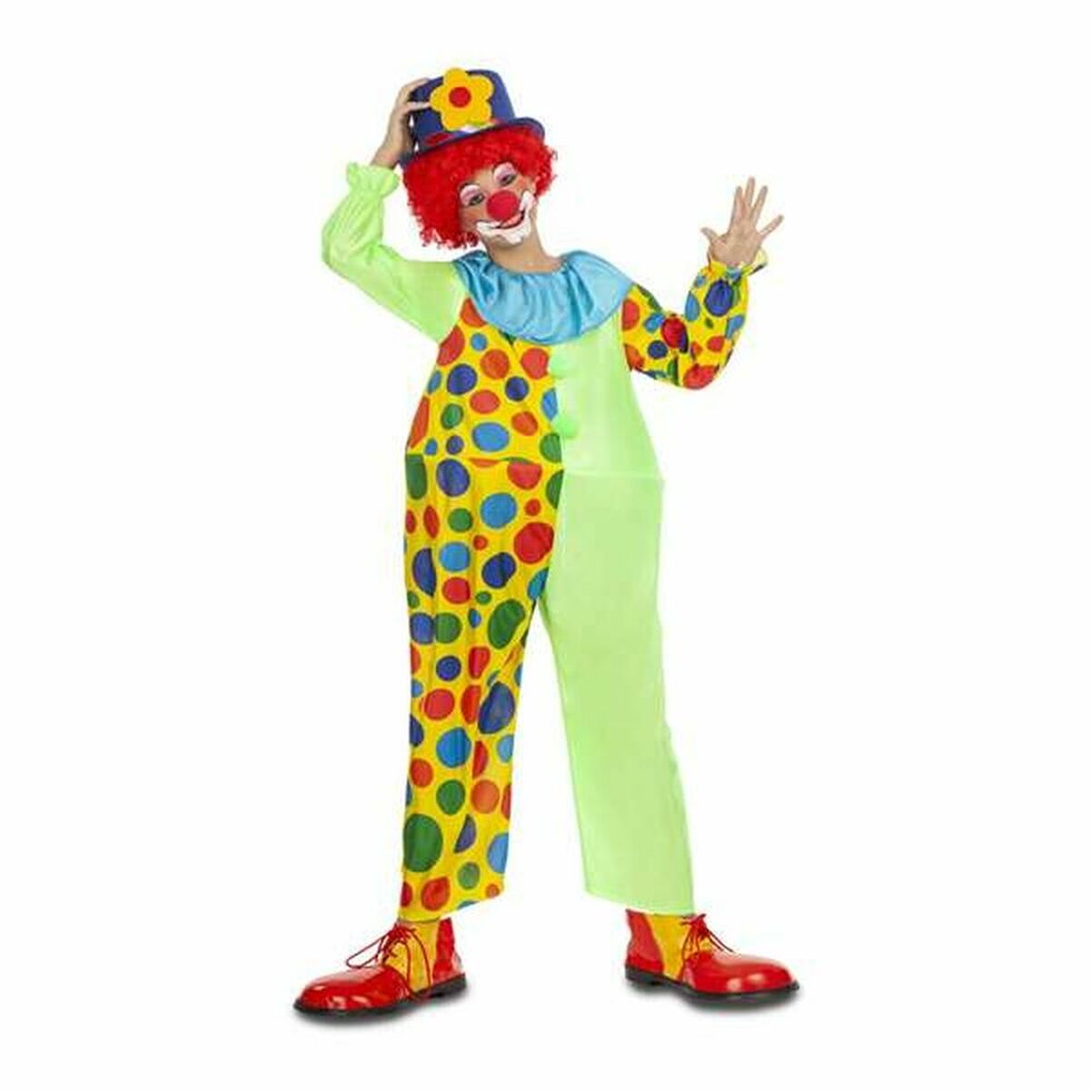 Costume for Children My Other Me Cute Male Clown 10-12 Years