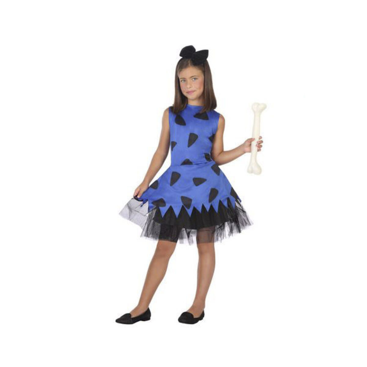 Costume for Children Caveman Blue (2 pcs) 3-4 Years