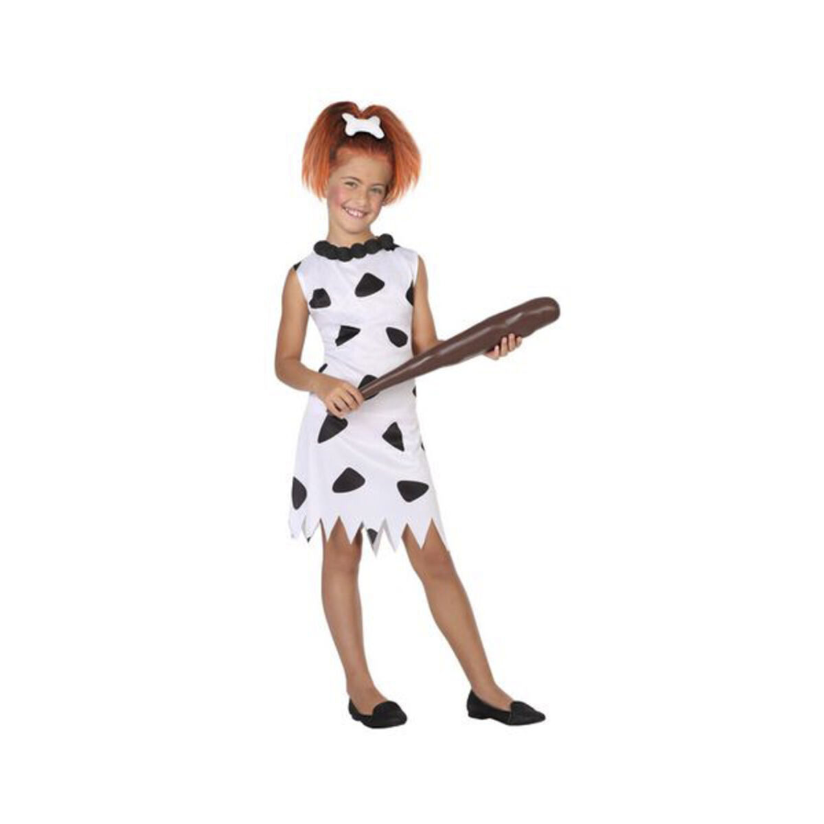 Costume for Children Caveman White (1 pc) 3-4 Years